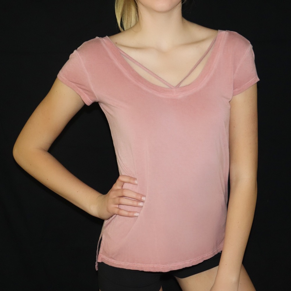 Pink Tee from American Eagle